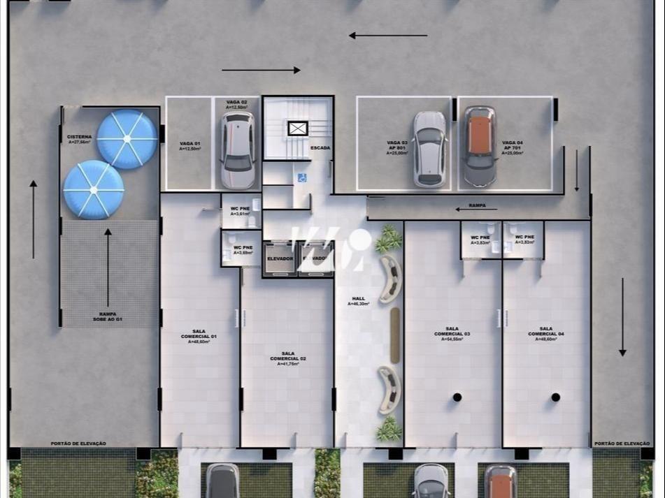 Apartamento em Pedra Branca, Palhoça. 3 quartos, 99m². Imagem 8 de 10